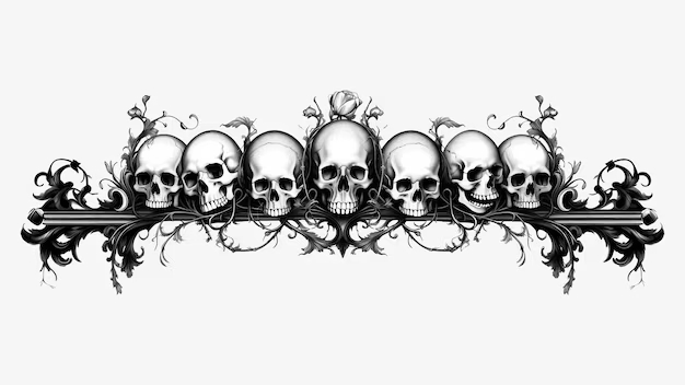 BurnsInHell Skeleton Banner
