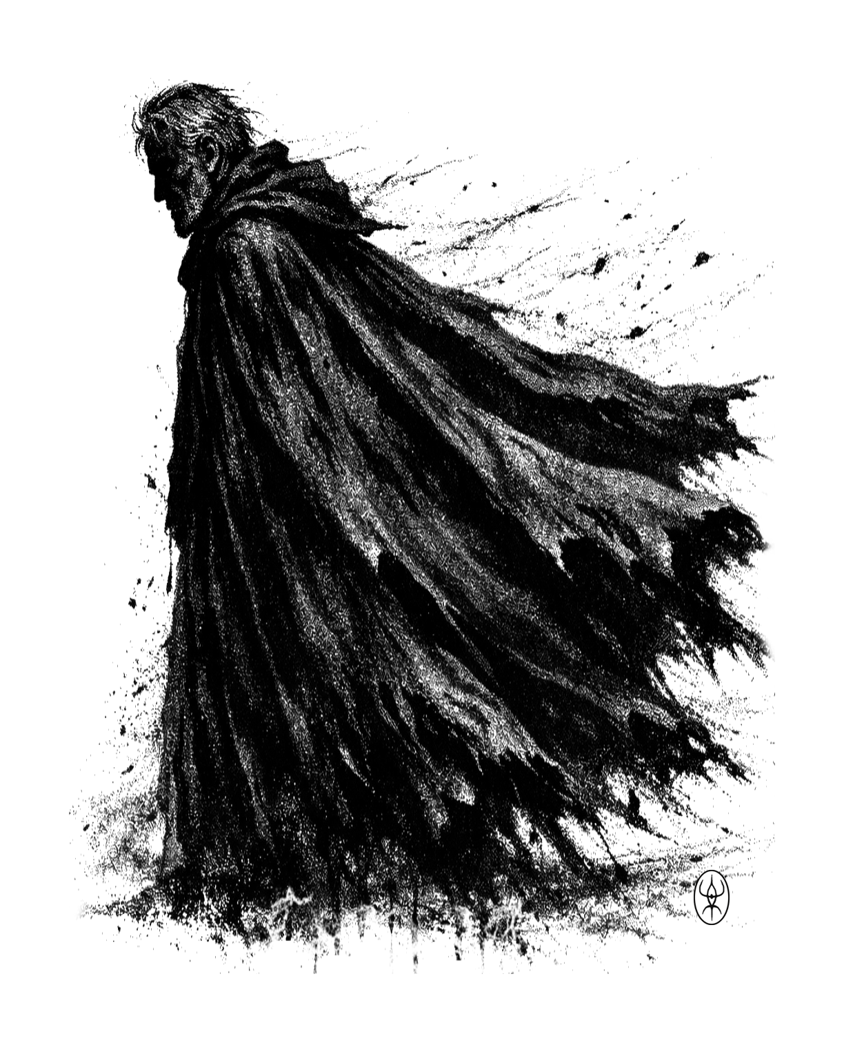 Wind Swept Man