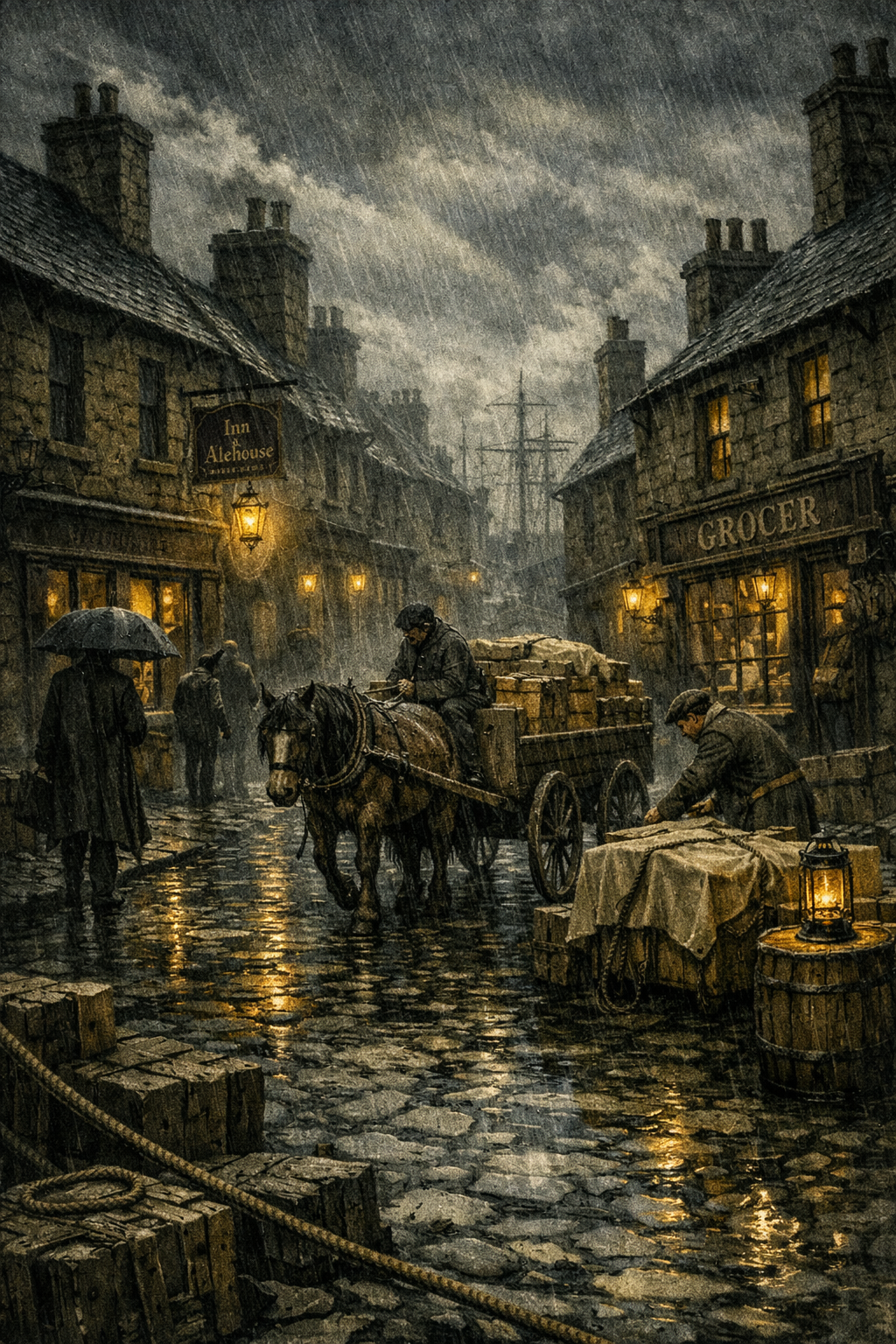 Orkney Wet Street